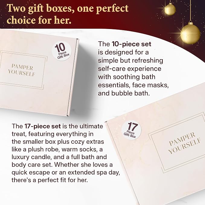 10-Piece Spa Gift Box for Women | Self-Care Set - Image 8