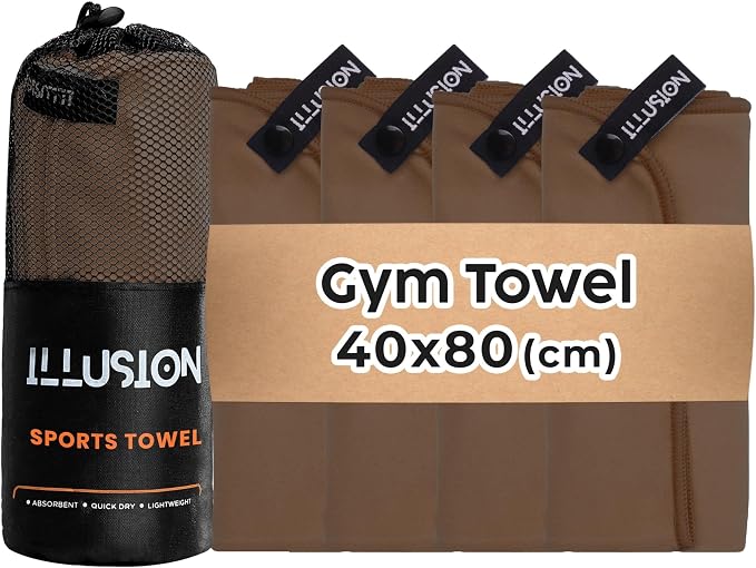 illusion Small Microfiber Gym Towels by Unknown