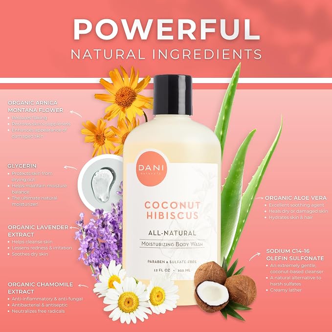 DANI Naturals Moisturizing Body Wash - Image 2