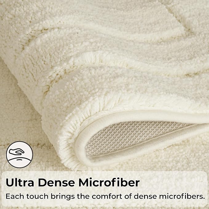 GRANNY SAYS Bathroom Rugs Sets 3 Piece, Soft Absorbent Microfiber Bath Mats - Image 3
