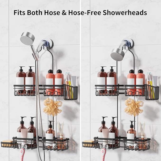Shower Caddy Hanging with Door Hook - Image 5