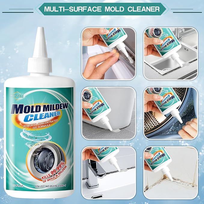 Bleach Stain Remover Gel, Heavy-Duty Tile Grout Cleaner - Image 3