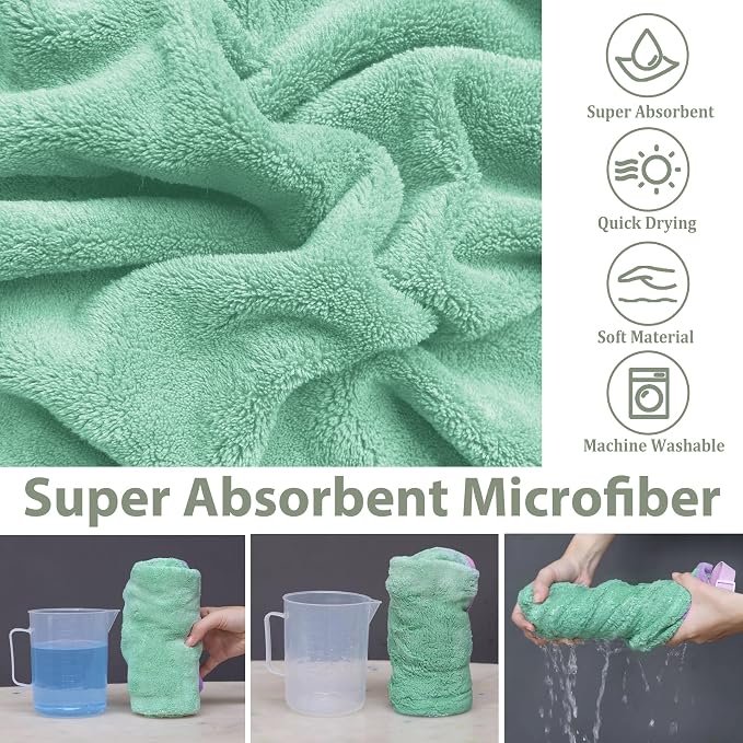 Dog Bathrobe Super Absorbent Towel Robe - Image 4