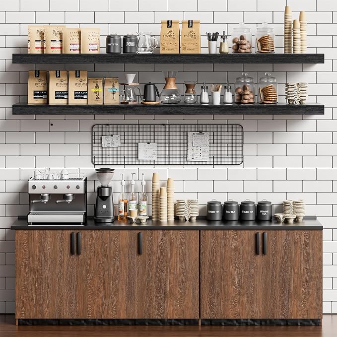 Heimlove 55 Inch Long Floating Shelves - Image 6