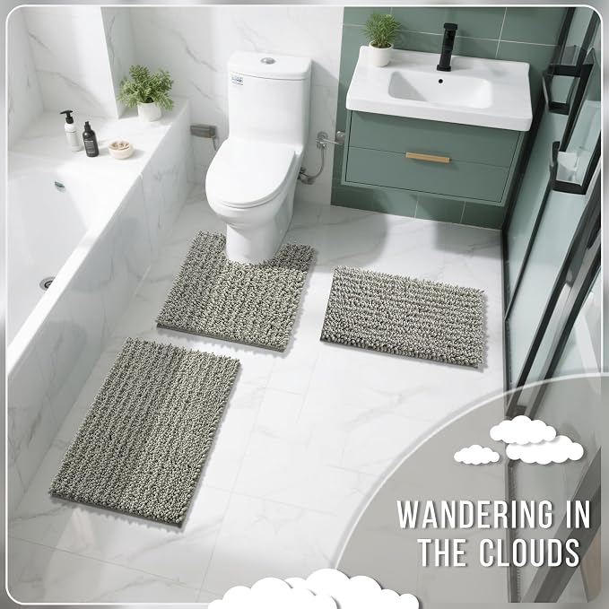 Yimobra Bathroom Rugs Non Slip Washable - Image 8
