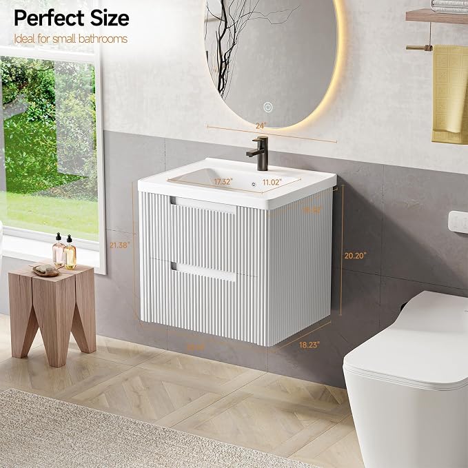 ONBRILL Modern Bathroom Vanity - Image 2