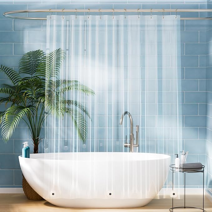 Titanker Plastic Shower Curtain Liner by Titanker