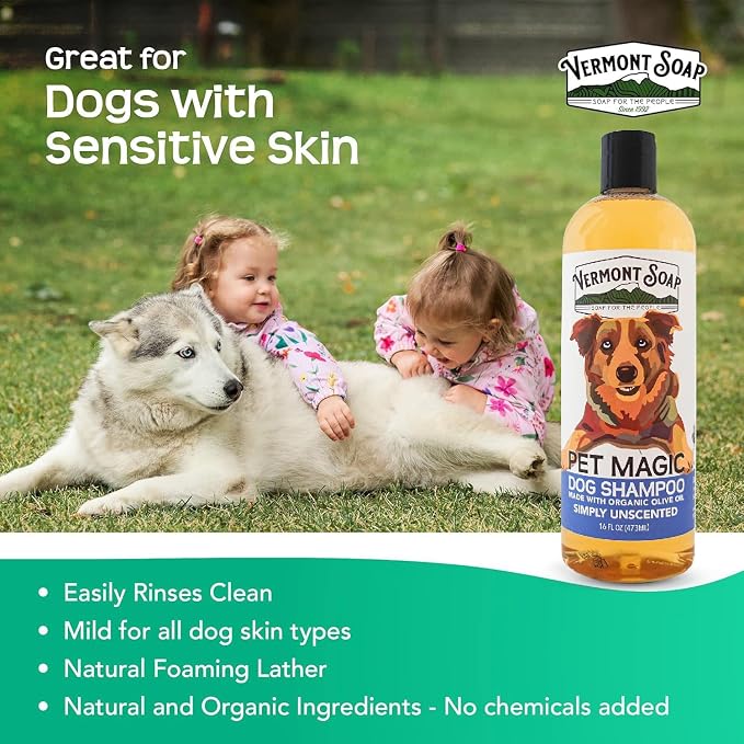 VERMONT SOAP Organics Pet Shampoo - Image 6