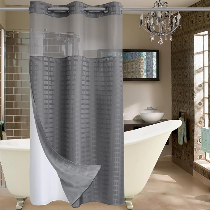 Conbo Mio Stall No Hook Shower Curtain by ConboMio