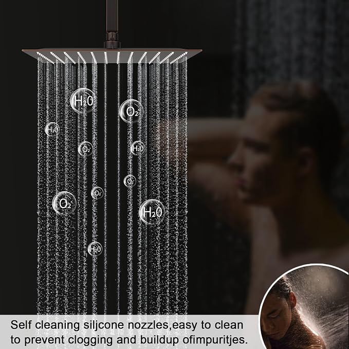 Oil Rubbed Bronze Digital Display Shower System - Image 3