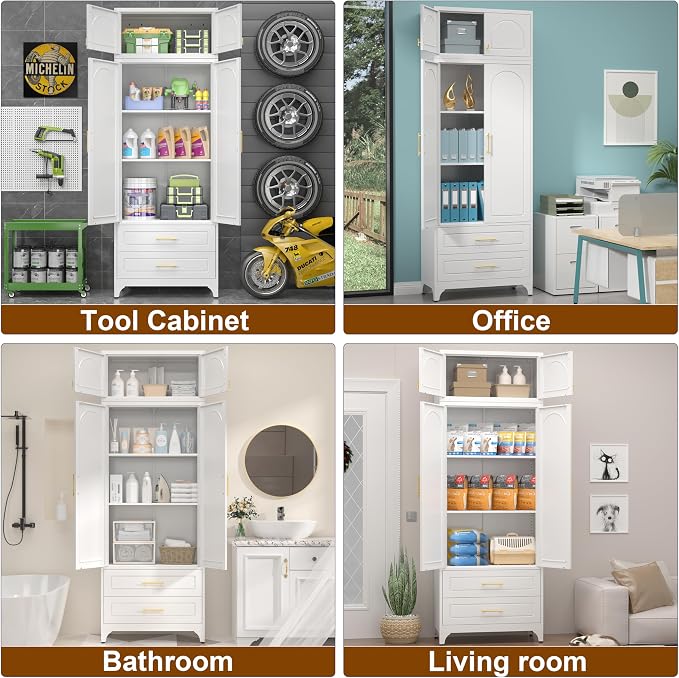 90" Pantry Kitchen Cabinet - Image 3