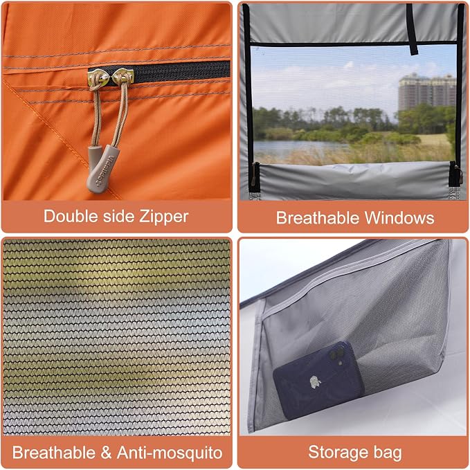 Outdoor Shower Tent Changing Room Privacy Portable Camping Shelters - Image 8