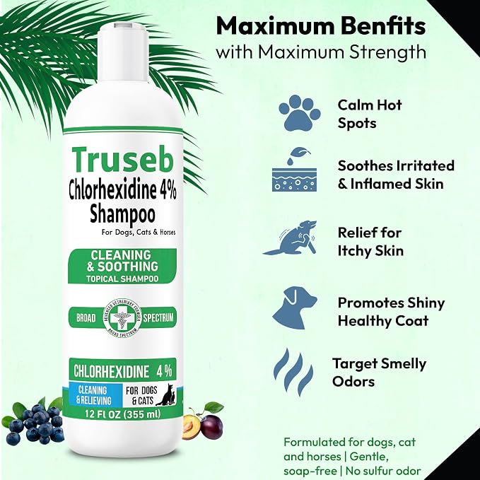 Truseb Topical Chlorhexidine 4% Shampoo - Image 5
