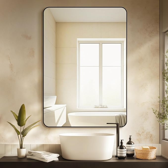 Delma Bathroom Mirror, High-Definition Vanity Mirror, Versatile Mirror - Image 2