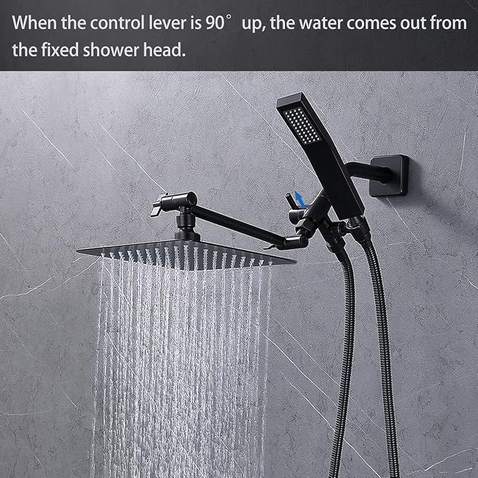 G-Promise Solid Metal Shower Arm Diverter - Image 5