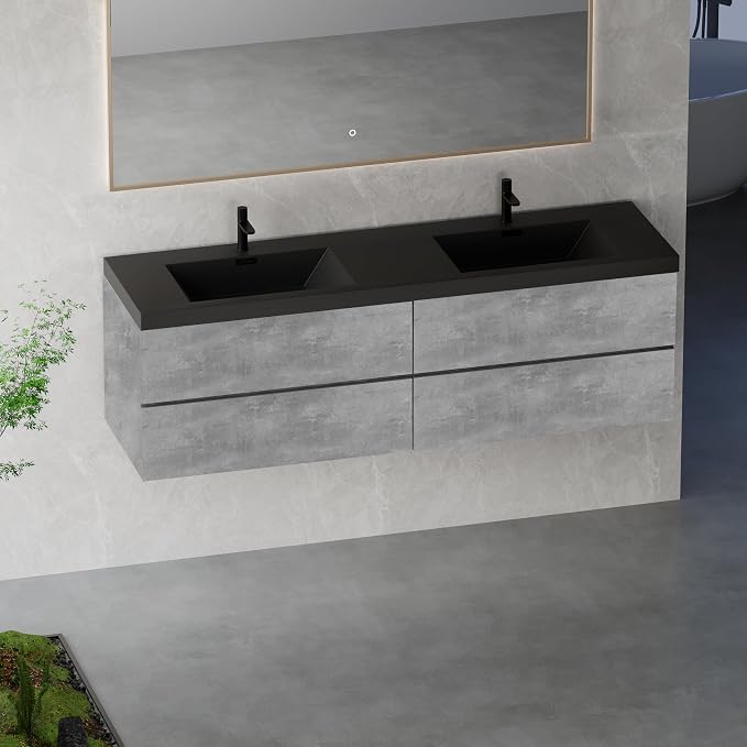 72" Floating Bathroom Vanity by Unknown