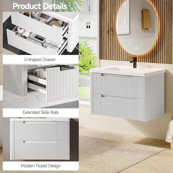 ONBRILL Modern Bathroom Vanity - Image 5