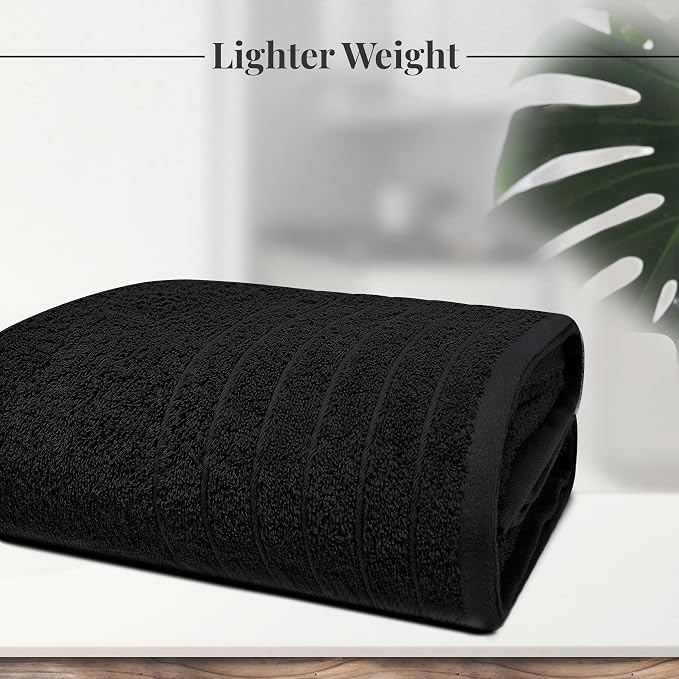 Tens Towels Pack of 1 Jumbo Bath Sheet 40 x 80 Inches, Extra Large & Light - Image 6