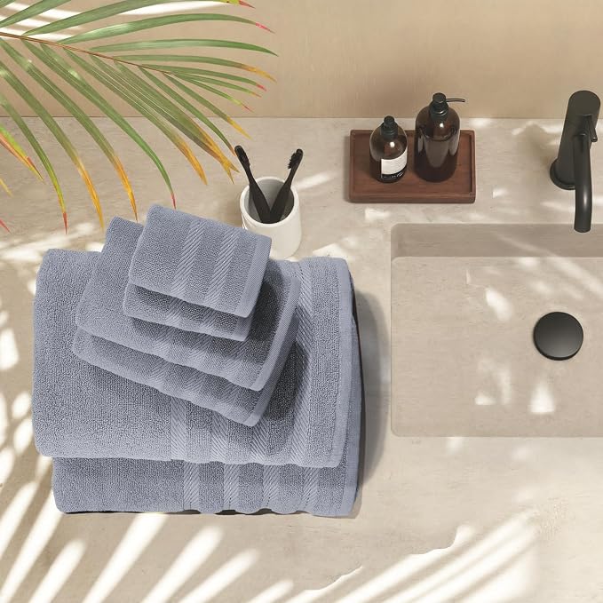Hearth & Harbor Bath Towels for Bathroom - Image 3