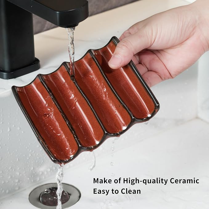 Bathroom Soap Dish for Shower, Bar Soap Holder - Image 5