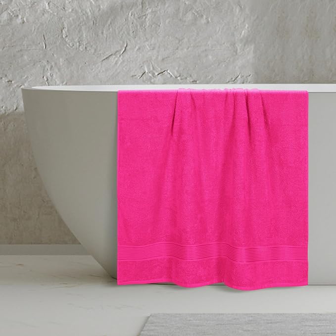 Belizzi Home Cotton 2 Pack Oversized Bath Sheet 35x70, Large Bath Sheet - Image 4