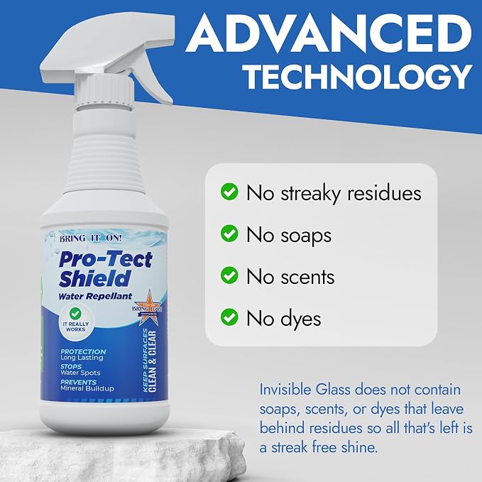 BRING IT ON! CLEANER 32 Ounce Bathroom Cleaning Set | Protect Shield Water - Image 3