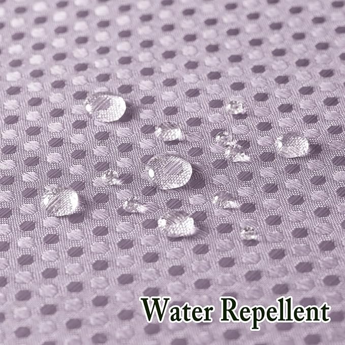 Gibelle No Hook Waffle Weave Shower Curtain - Image 5