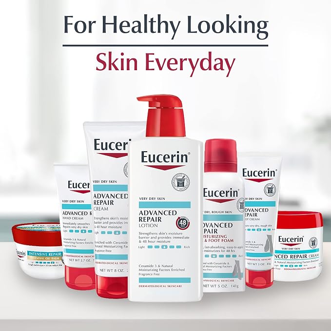 Eucerin Advanced Repair Unscented Body Lotion - Image 4