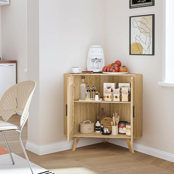 BERRYMERRY Fluted Corner Cabinet - Image 8