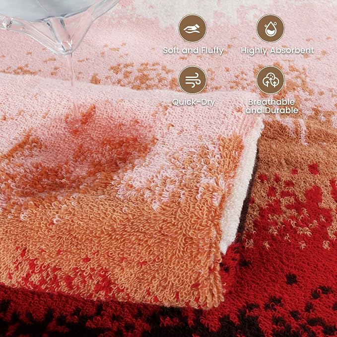 SEMAXE 4-Pack Luxury Bath Towels - Image 3