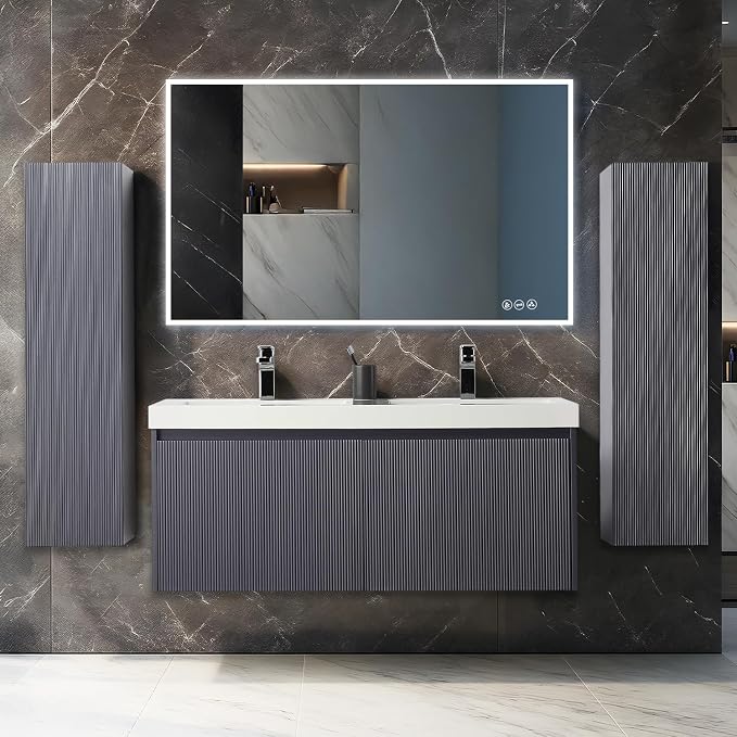 Blossom 48 Inch Double Sink Bathroom Vanity by BLOSSOMKitchenBath