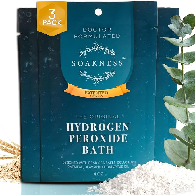 Hydrogen Peroxide Epsom Salt Bath Soak by Soakness