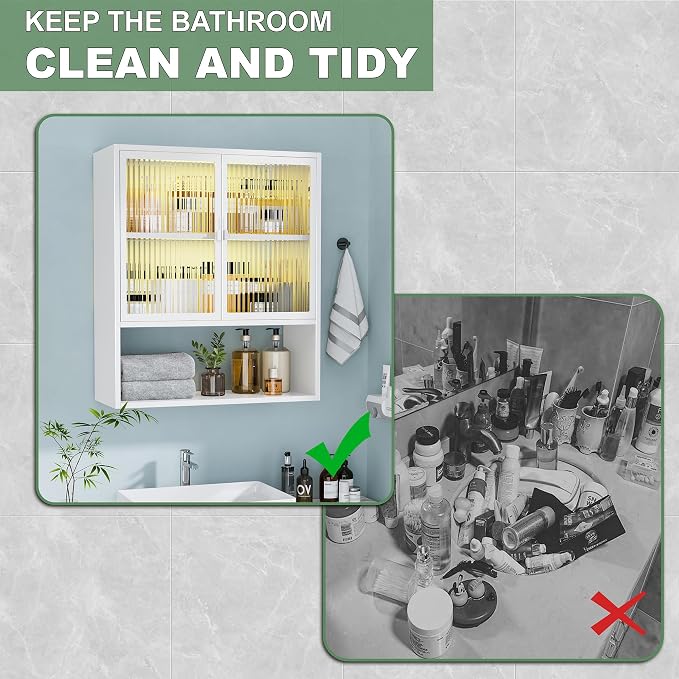 Wall Mounted Bathroom Cabinet - Image 6