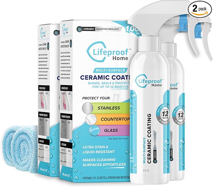 Lifeproof 2-Pack Ceramic Coating Spray Kit by LifeproofHome