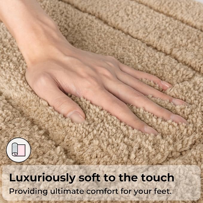 GRANNY SAYS Bathroom Rugs Sets 2 Piece, Soft Bath Mats - Image 3