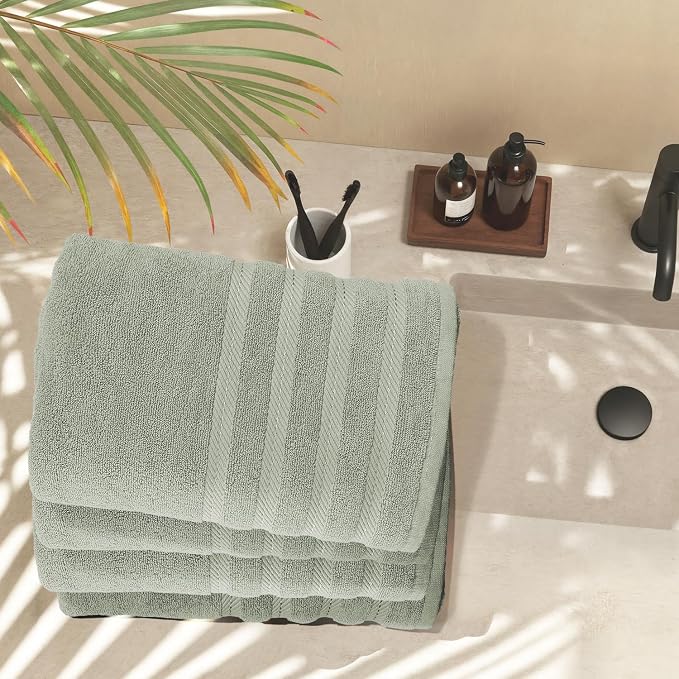 Hearth & Harbor Bath Towels for Bathroom - Image 3