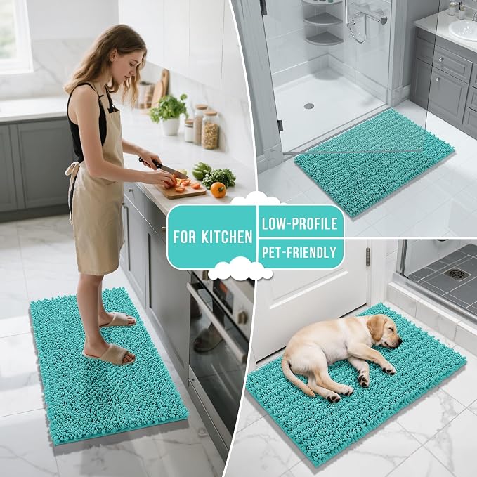 Yimobra Bathroom Rugs Non Slip Washable - Image 7