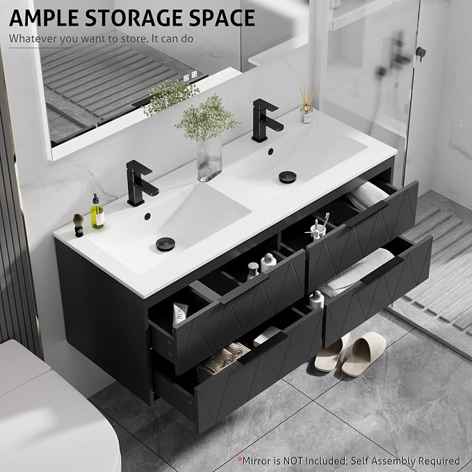 eclife 48" Bathroom Vanities Cabinet - Image 4