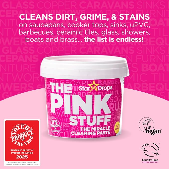 Stardrops - The Pink Stuff - The Miracle All Purpose Cleaning Paste - Image 6