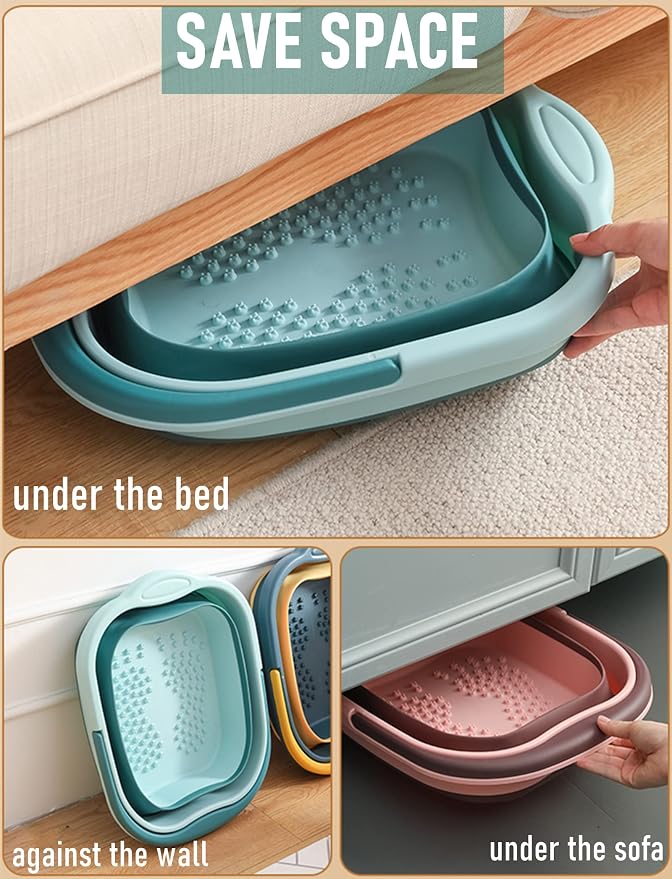 Collapsible Foot Bath Soak Tub - Image 3