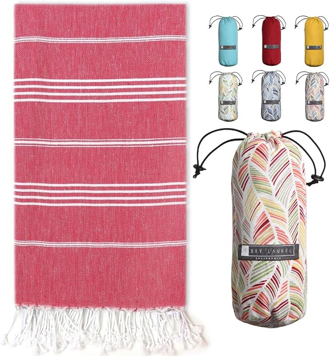 BAY LAUREL Turkish Beach Towel by BayLaurel