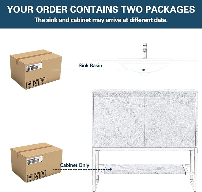 LUCKWIND 36" Bathroom Vanity - Image 6