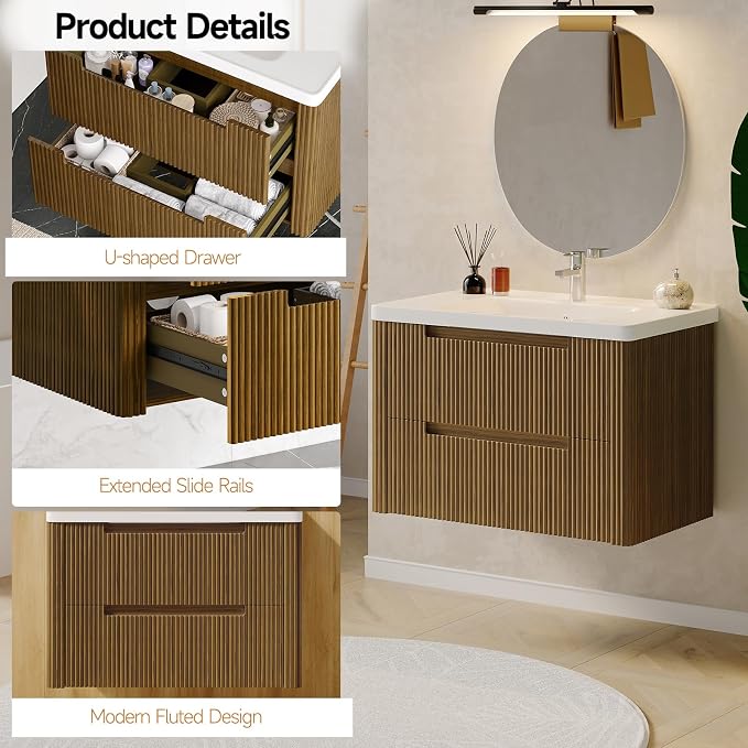 ONBRILL Modern Bathroom Vanity - Image 8