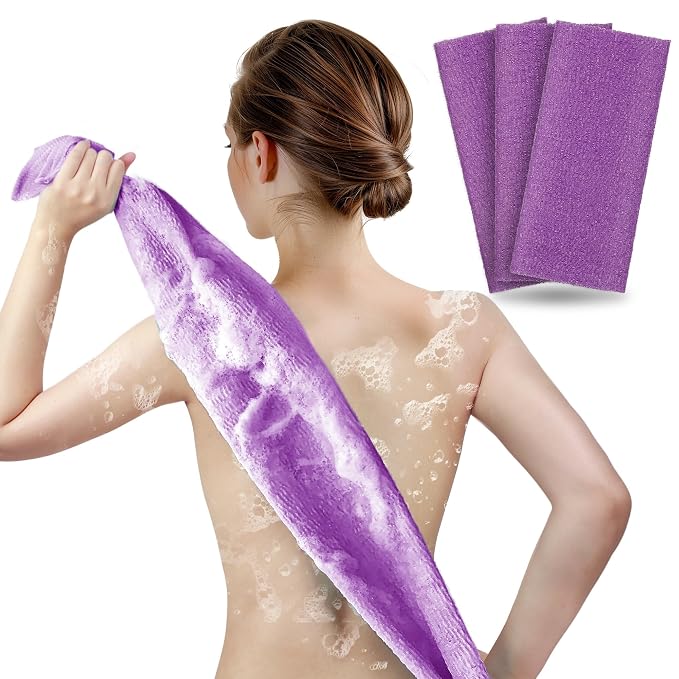 Exfoliating Towel for Body, & Legs | ARCH&M Korean Bath Scrub & Japanese by ARCHM