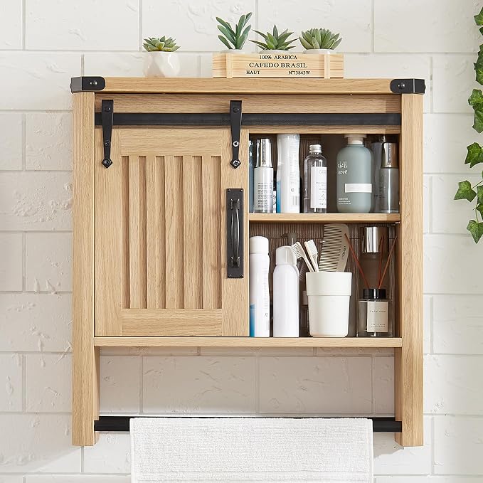 Bathroom Wall Cabinet, Farmhouse Medicine Cabinet - Image 7