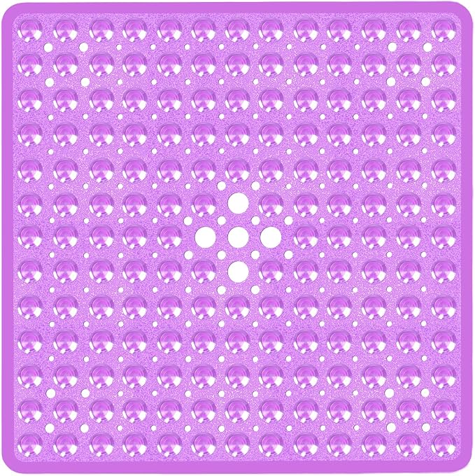 Square Shower Bathtub Mat Non Slip by NaolotureHome