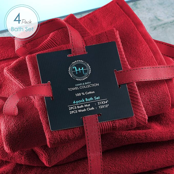 Hearth & Harbor Bath Mat Towels - Image 4