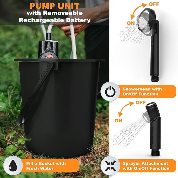 Portable Shower for Camping - Image 2
