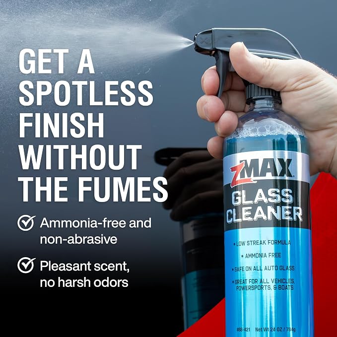 zMAX Glass Cleaner, 24 oz - Image 3