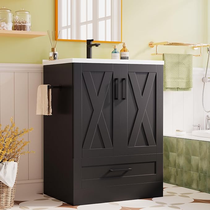 JUMMICO 24" Bathroom Vanity by JUMMICO